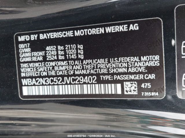 2018 BMW M240I WBA2N3C52JVC29402 Photo 8