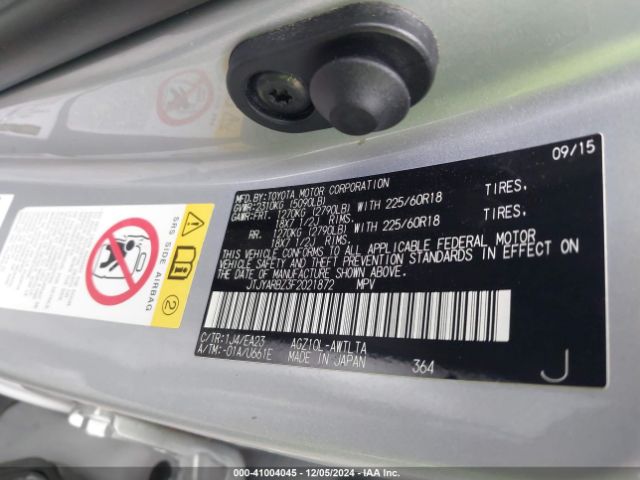 JTJYARBZ3F2021872 Lexus NX 200T
