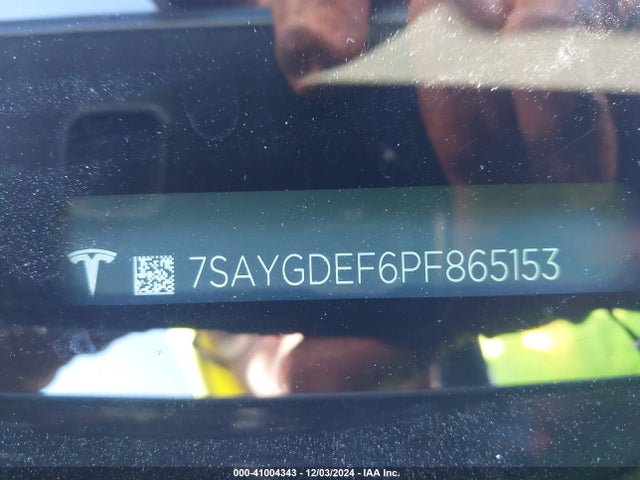 2023 TESLA MODEL Y 7SAYGDEF6PF865153 Photo 8
