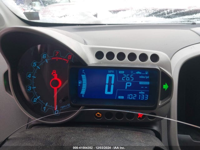 Chevrolet Sonic Lt Auto 2016 1G1JC6SGXG4103298 Image 7