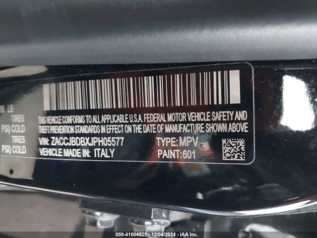ZACCJBDBXJPH05577 Jeep Renegade Limited 4x4