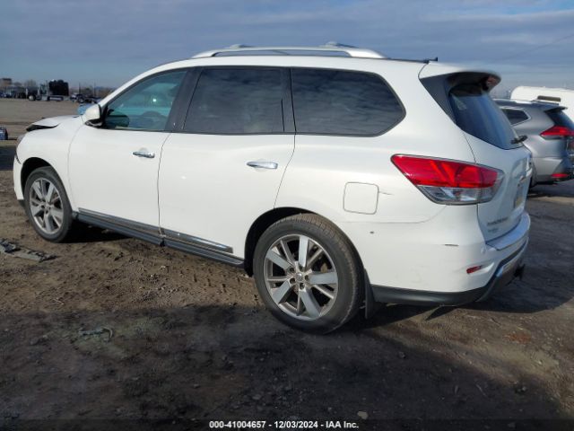 5N1AR2MM3EC725130 Nissan Pathfinder Platinum
