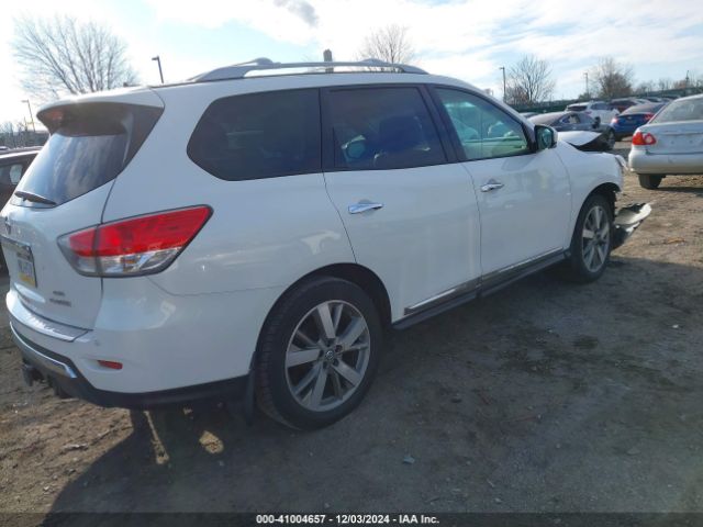 5N1AR2MM3EC725130 Nissan Pathfinder Platinum