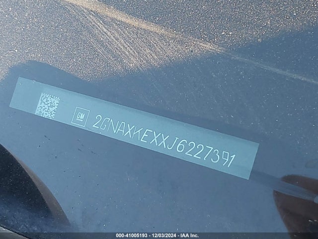 Chevrolet EQUINOX LT 2018 2GNAXKEXXJ6227391 Image 17