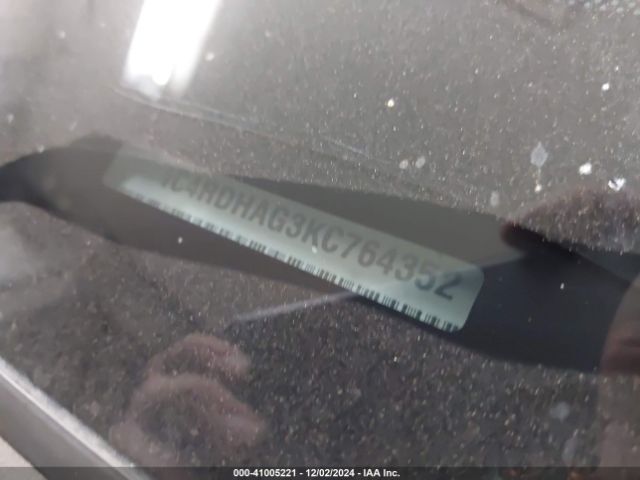 1C4RDHAG3KC764352 Dodge Durango Sxt Plus Rwd