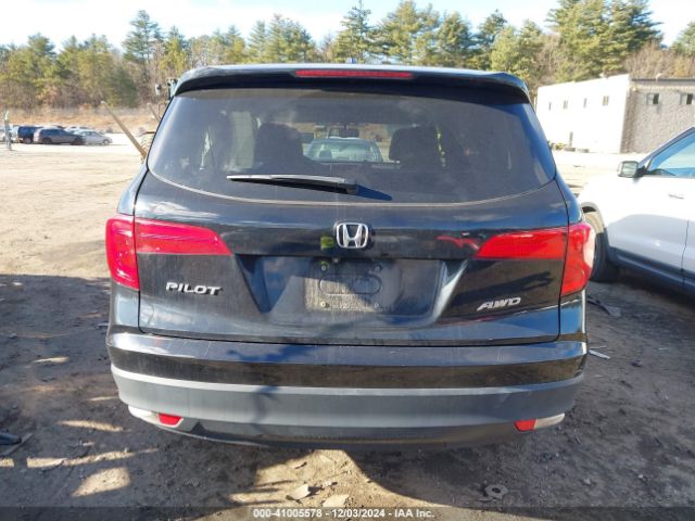 5FNYF6H59GB039198 Honda Pilot Ex-l