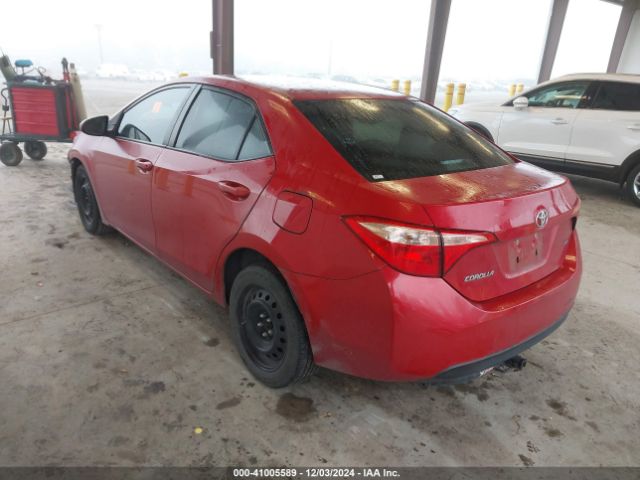 2T1BURHE3JC991316 Toyota COROLLA LE