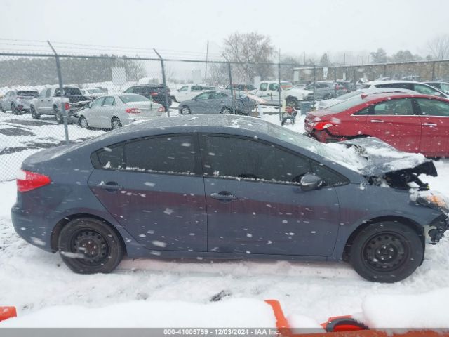 KNAFX4A68F5411607 KIA FORTE LX