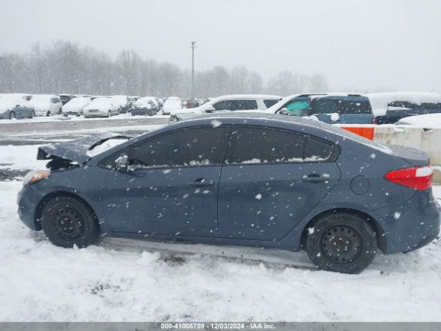 KNAFX4A68F5411607 KIA FORTE LX