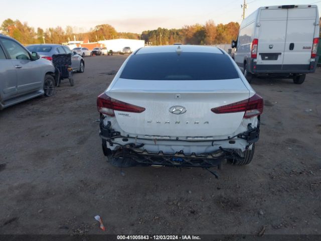 5NPD84LF4KH476887 Hyundai ELANTRA SEL