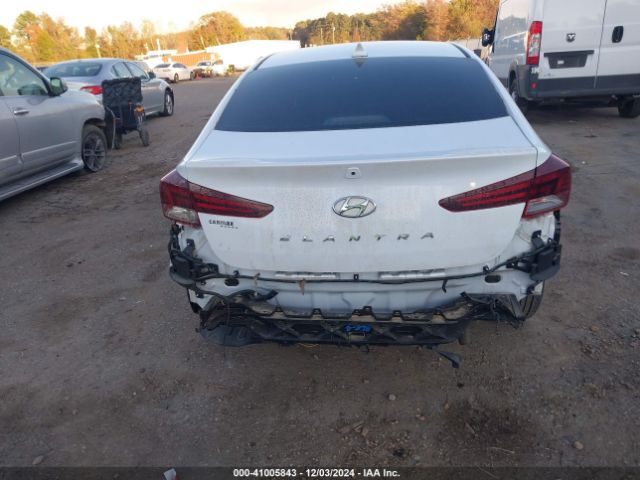 5NPD84LF4KH476887 Hyundai ELANTRA SEL