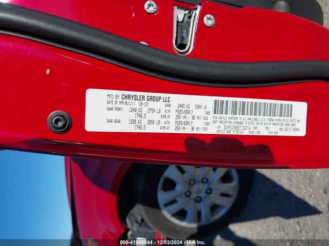 Dodge JOURNEY SE 2014 3C4PDCAB3ET153714 Image 9