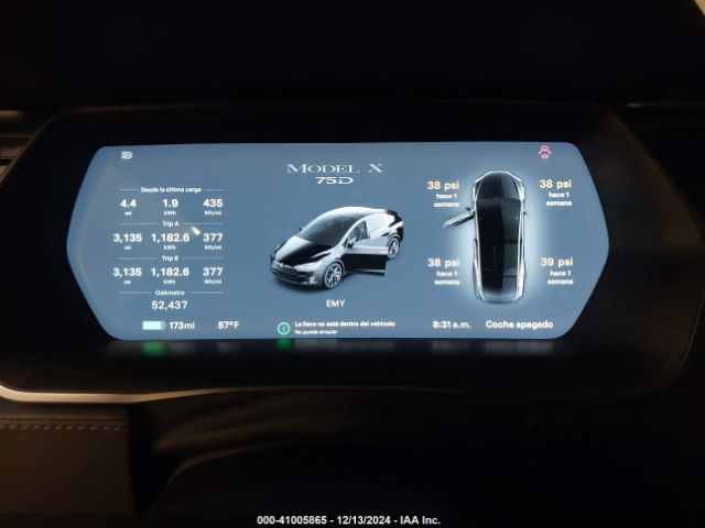 5YJXCDE20JF120245 Tesla Model X 100d/75d/p100d