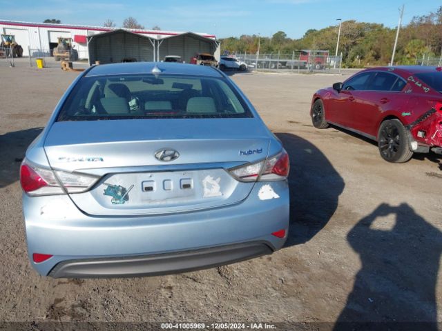 KMHEC4A45EA116538 Hyundai SONATA HYBRID