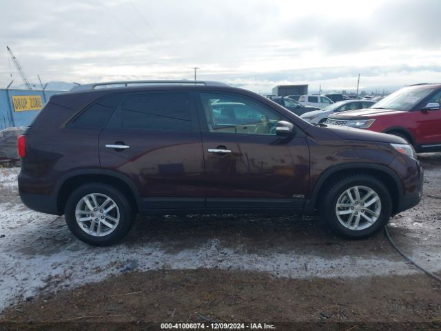 5XYKTCA6XEG483924 KIA SORENTO LX