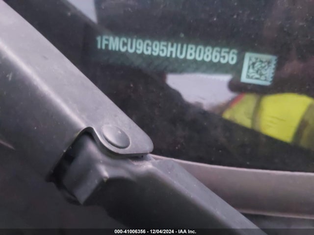 Ford ESCAPE SE 2017 1FMCU9G95HUB08656 Image 9