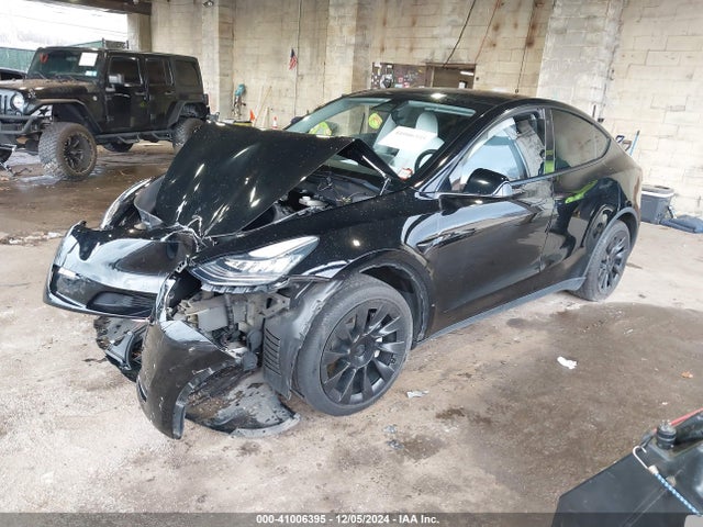 2022 TESLA MODEL Y 7SAYGDEE6NF321756 Photo 1