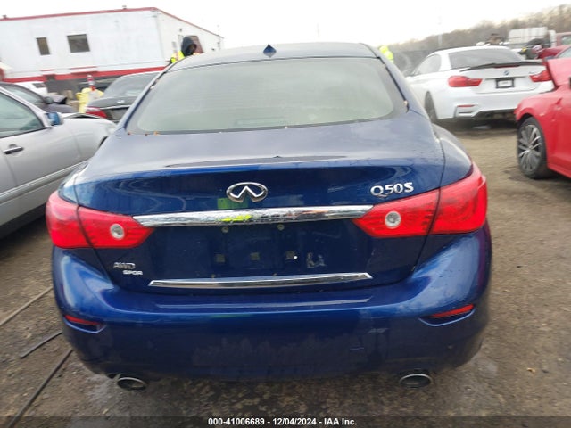 Aukcja sprzedaży 2017 Infiniti Q50 3.0t Sport, vin: JN1EV7AR1HM840017, numer aukcji: 41006689