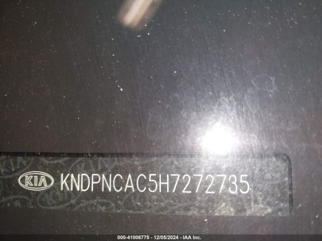 KNDPNCAC5H7272735 KIA Sportage Ex