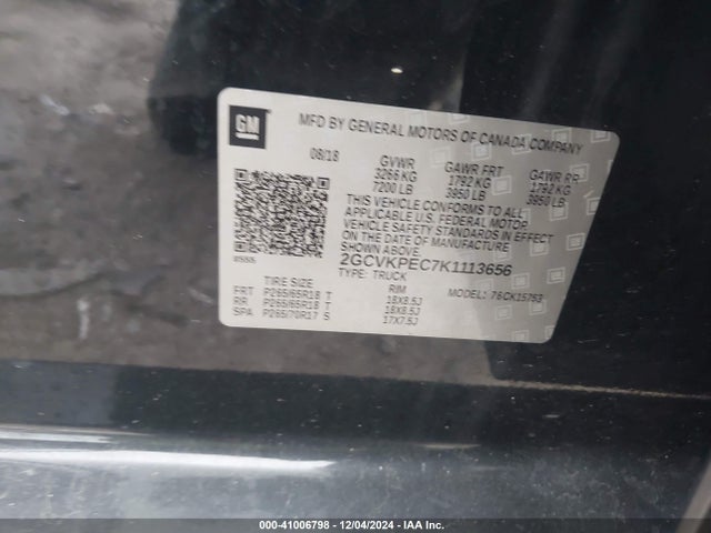 Chevrolet Silverado 1500 Ld Lt 2019 2GCVKPEC7K1113656 Image 9