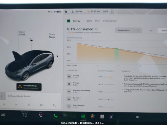 5YJ3E1EA9MF850951 Tesla Model 3 Standard Range Plus Rear-wheel Drive
