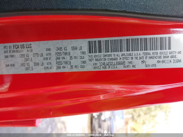 1C4BJWEG2JL936605 Jeep Wrangler Jk Unlimited Sahara 4x4