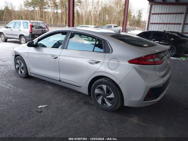 KMHC75LC3JU098135 Hyundai Ioniq Hybrid Sel