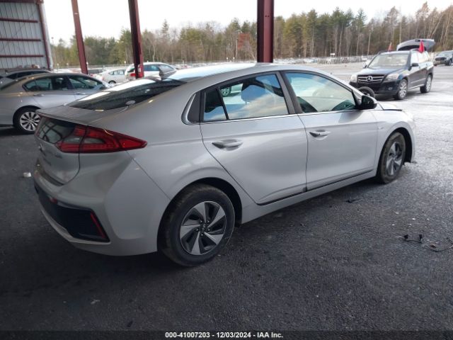 KMHC75LC3JU098135 Hyundai Ioniq Hybrid Sel