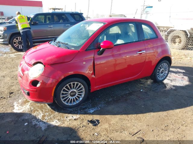 2012 FIAT 500 3C3CFFAR3CT125291 Photo 1