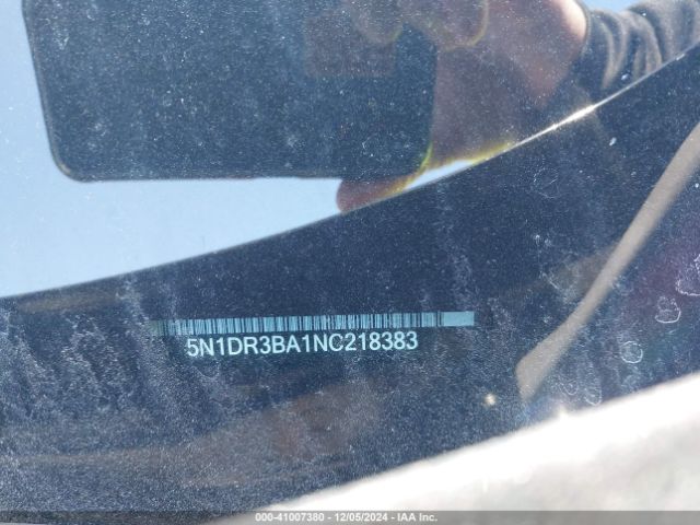 5N1DR3BA1NC218383 Nissan Pathfinder Sv 2wd