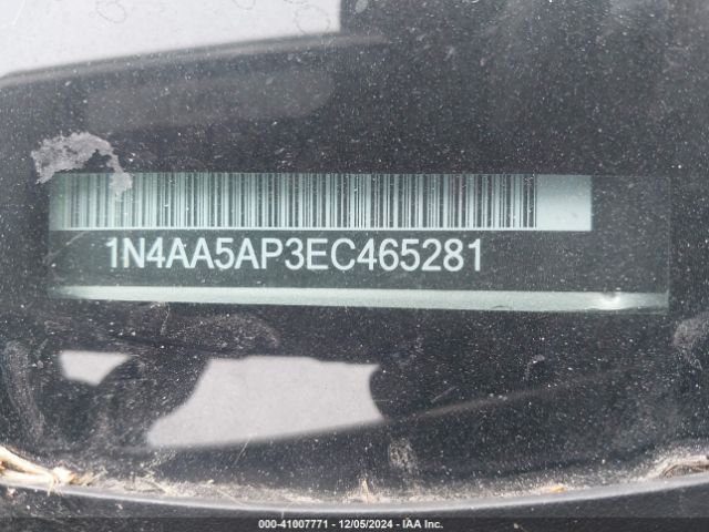 1N4AA5AP3EC465281 Nissan Maxima 3.5 S/3.5 Sv