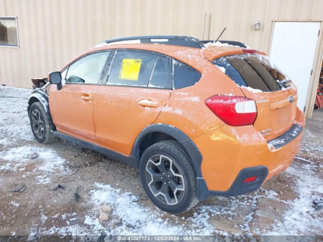 JF2GPAGC0E8344549 Subaru Xv Crosstrek 2.0i Limited