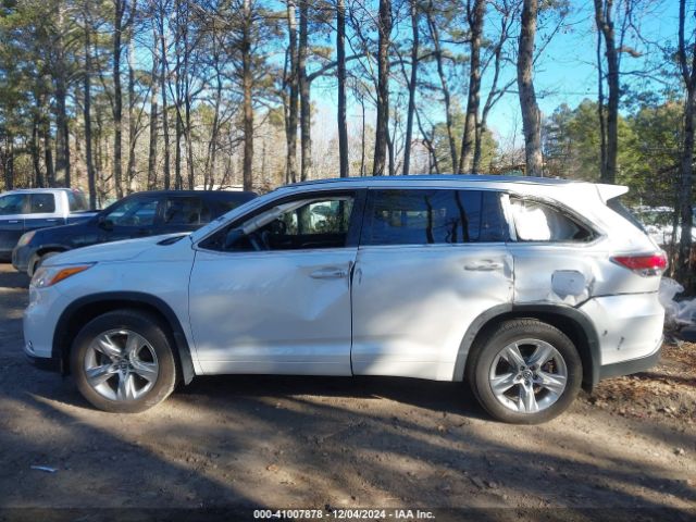 5TDDKRFH5GS298372 Toyota Highlander Limited Platinum V6