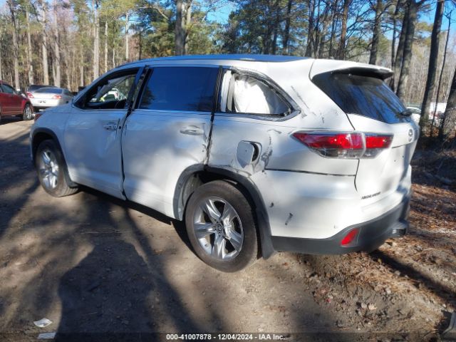 5TDDKRFH5GS298372 Toyota Highlander Limited Platinum V6
