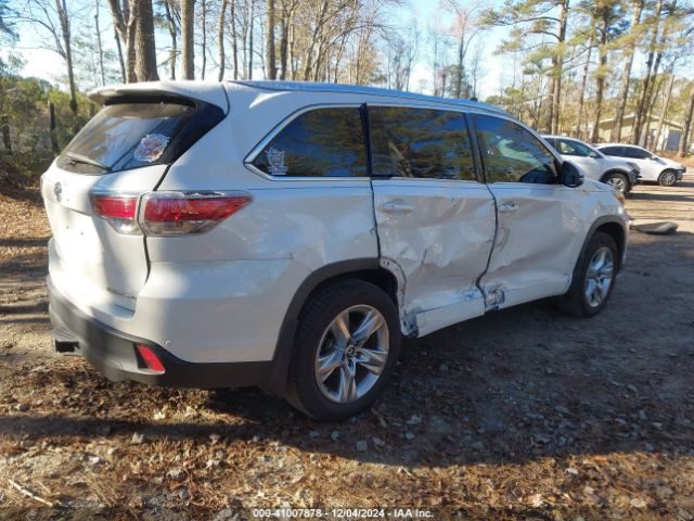 5TDDKRFH5GS298372 Toyota Highlander Limited Platinum V6