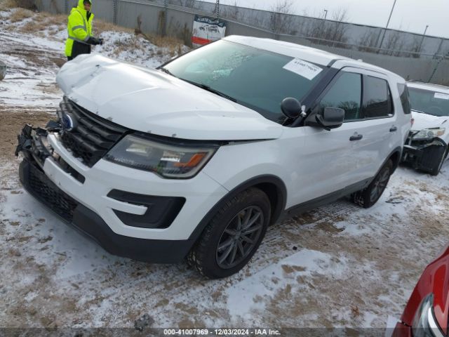 1FM5K8AR6HGC80825 Ford Utility Police Interceptor