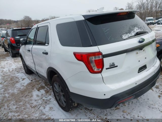 1FM5K8AR6HGC80825 Ford Utility Police Interceptor