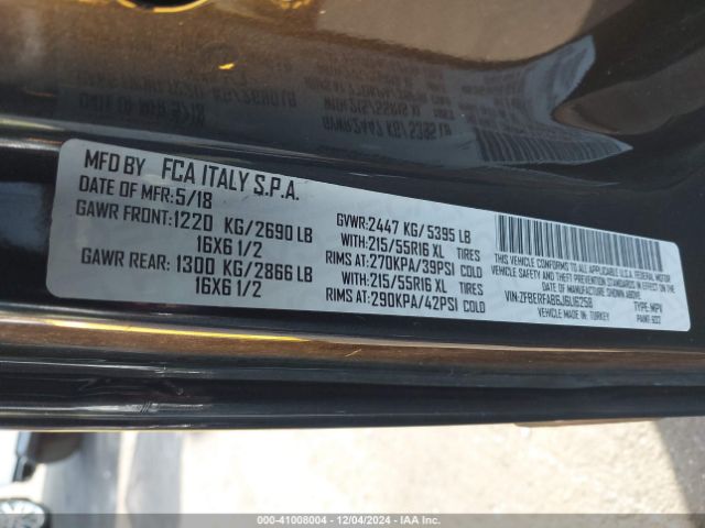ZFBERFAB6J6L16258 RAM Promaster City Tradesman