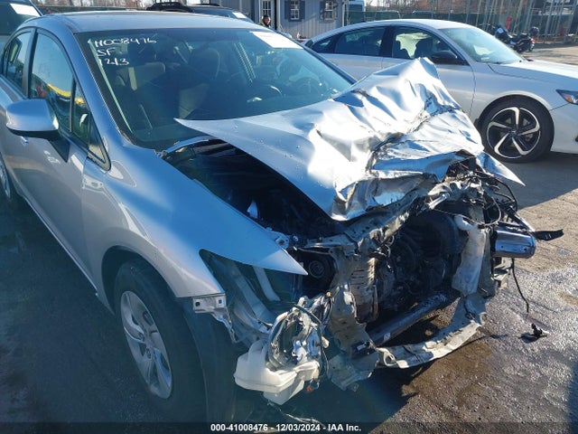 41008476 :رقم المزاد ، 2HGFB2F56DH593367 vin ، 2013 Honda Civic Lx مزاد بيع