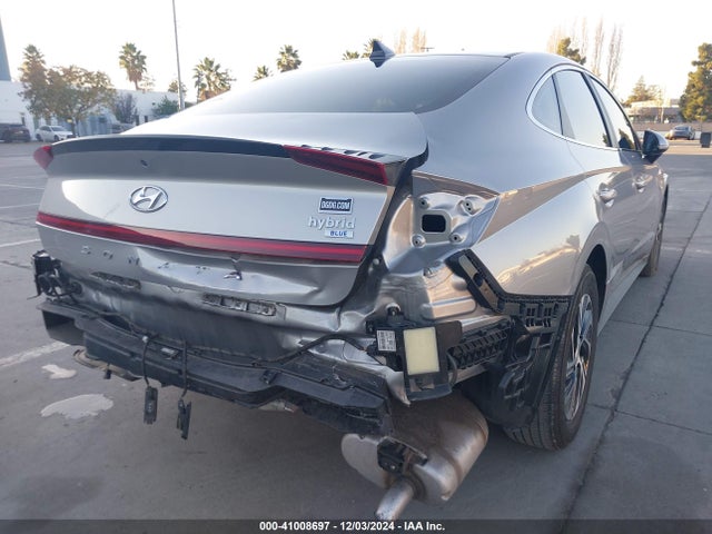 Hyundai Sonata Blue 2021 KMHL24JJ2MA035530 Image 18