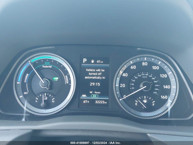 Hyundai Sonata Blue 2021 KMHL24JJ2MA035530 Image 7