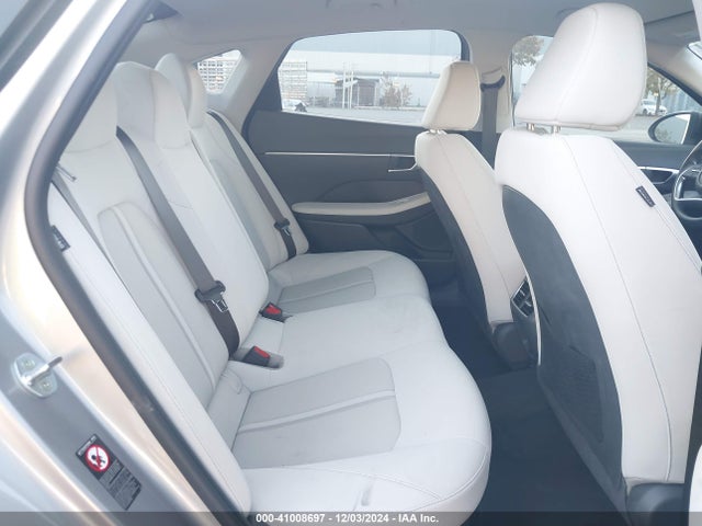 Hyundai Sonata Blue 2021 KMHL24JJ2MA035530 Image 8