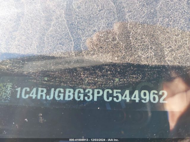 1C4RJGBG3PC544962 Jeep Grand Cherokee Limited 4x2