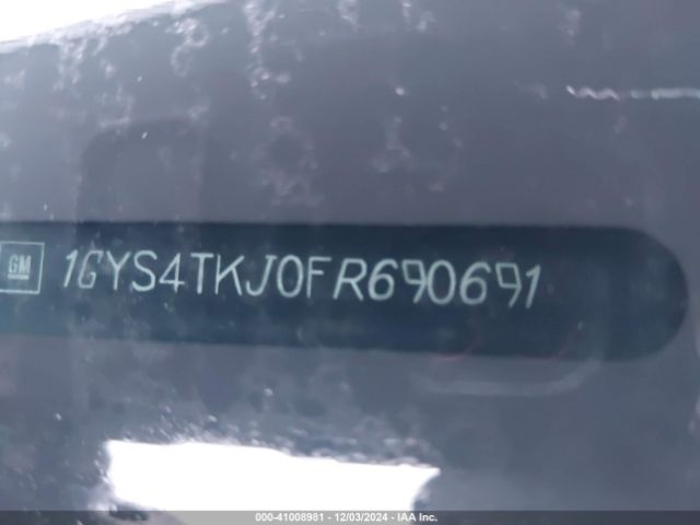 1GYS4TKJ0FR690691 Cadillac Escalade Esv Premium