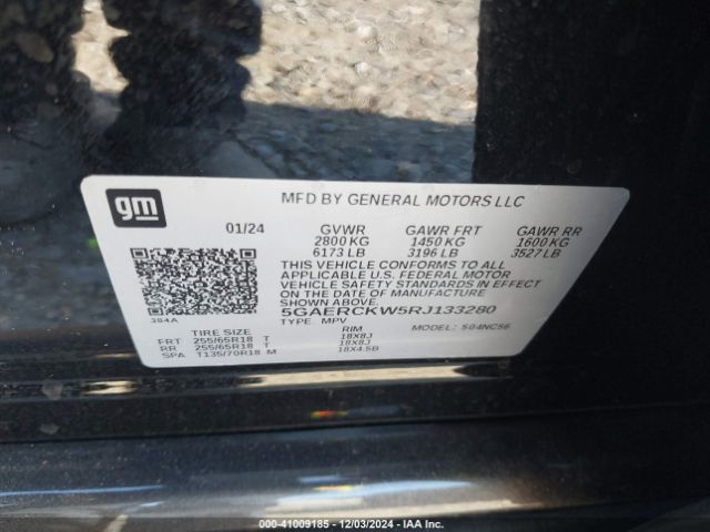 5GAERCKW5RJ133280 Buick Enclave Premium Fwd