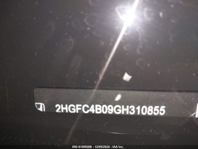 2HGFC4B09GH310855 Honda Civic Lx-p