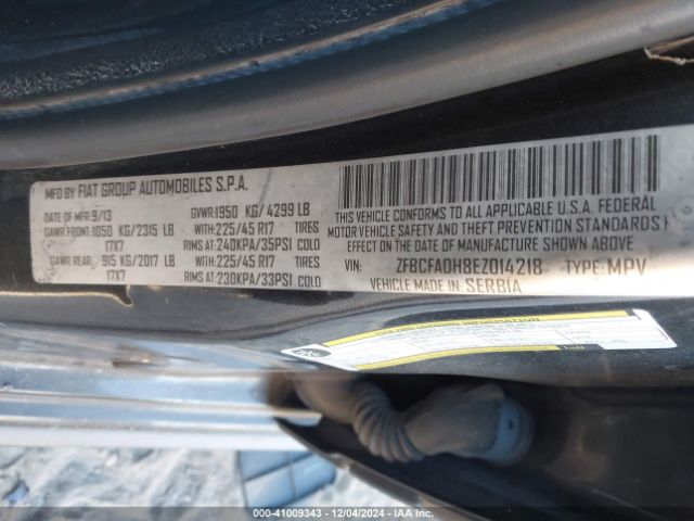 ZFBCFADH8EZ014218 Fiat 500L TREKKING