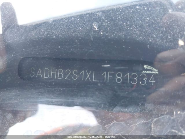 SADHB2S1XL1F81334 Jaguar I-pace S Ev400 Awd Automatic