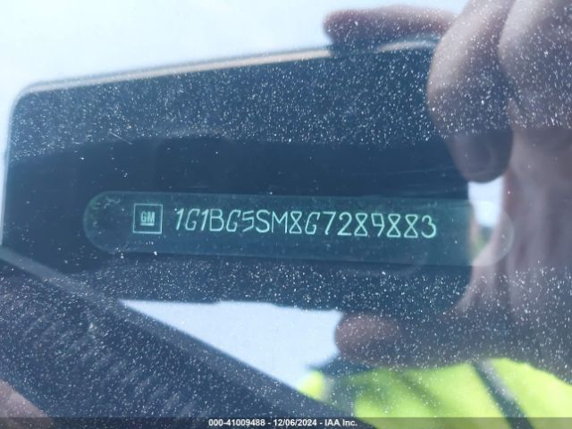1G1BG5SM8G7289883 Chevrolet Cruze Premier Auto