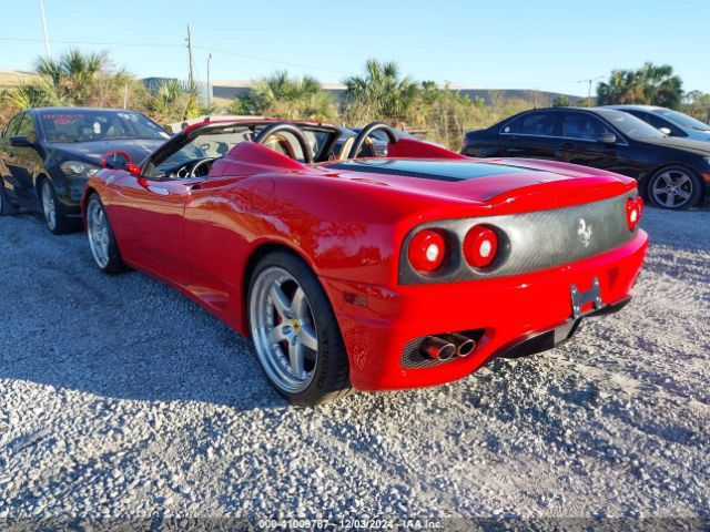 2001 FERRARI 360 SPIDER/SPIDER F1 ZFFYT53A210125273 Photo 2